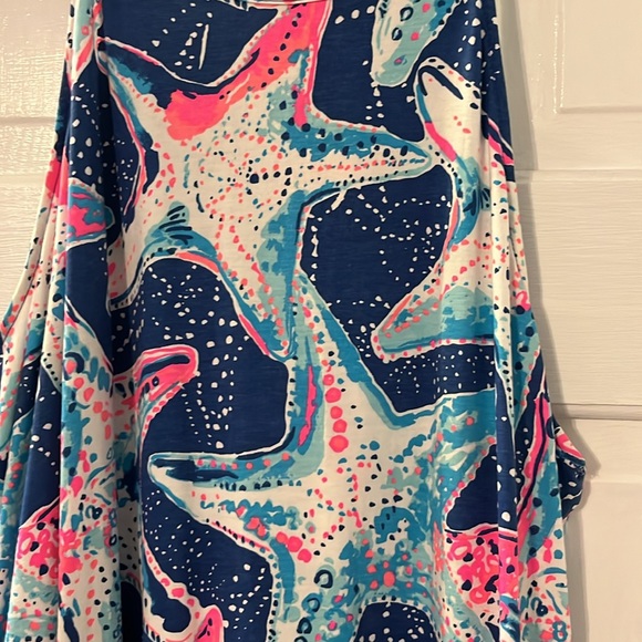 Lilly Pulitzer Blue and Pink Patterned Dress - Picture 2 of 4